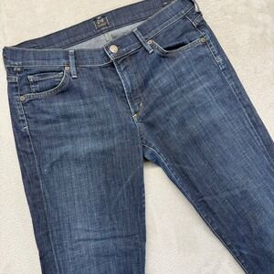Citizens of Humanity Jeans Women's 28 Ava‎ Low Rise Straight Leg Dark Denim USA
